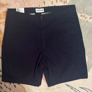 Saddlebred Men's Dark Blue Flat Front Shorts